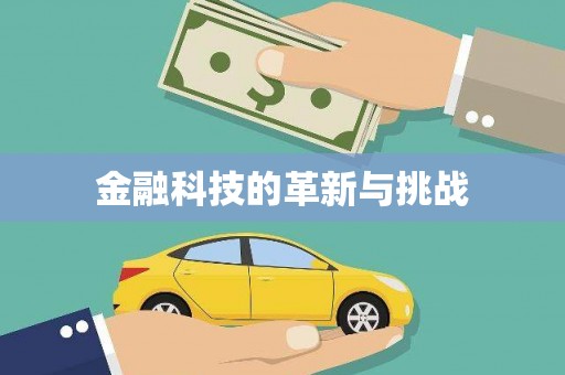 昭苏金融科技的革新与挑战