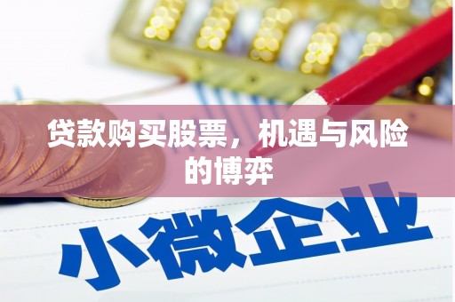 昭苏贷款购买股票，机遇与风险的博弈