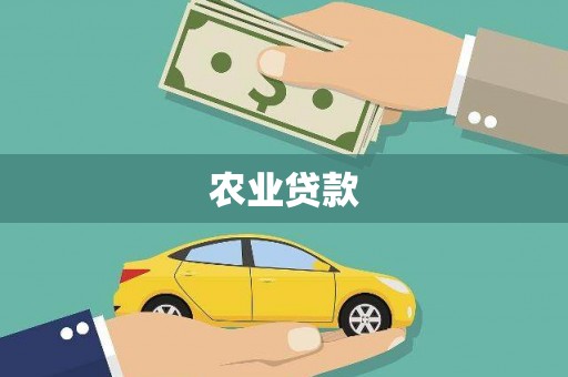昭苏农业贷款