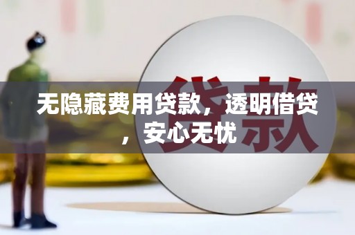 昭苏无隐藏费用贷款，透明借贷，安心无忧