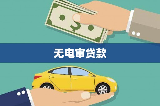 昭苏无电审贷款