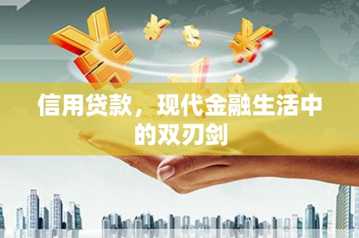 昭苏信用贷款，现代金融生活中的双刃剑