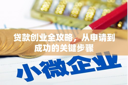 昭苏贷款创业全攻略，从申请到成功的关键步骤