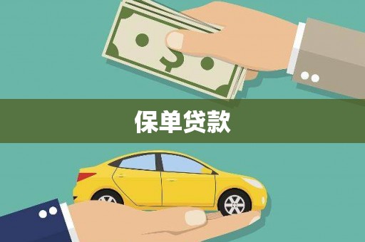昭苏保单贷款