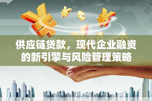 昭苏供应链贷款，现代企业融资的新引擎与风险管理策略