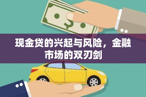 昭苏现金贷的兴起与风险，金融市场的双刃剑