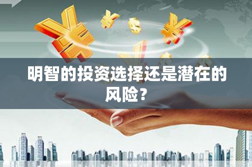昭苏明智的投资选择还是潜在的风险？