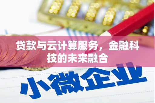 昭苏贷款与云计算服务，金融科技的未来融合