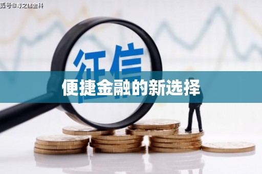 昭苏便捷金融的新选择