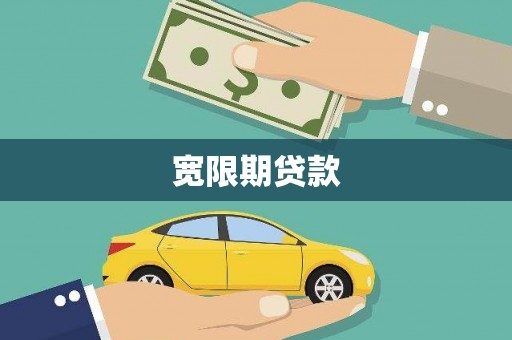 昭苏宽限期贷款