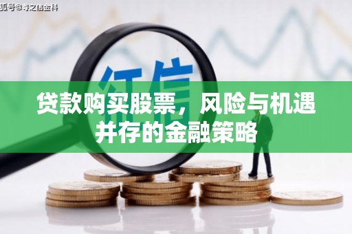 昭苏贷款购买股票，风险与机遇并存的金融策略