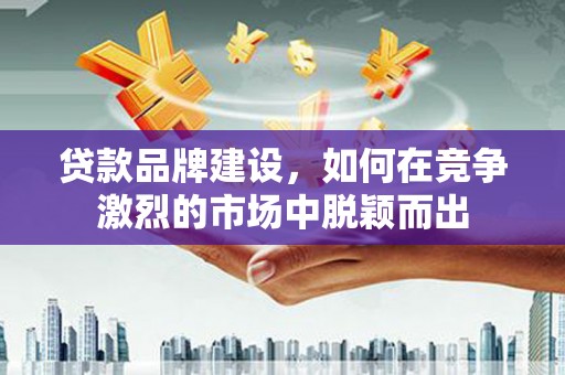 昭苏贷款品牌建设，如何在竞争激烈的市场中脱颖而出