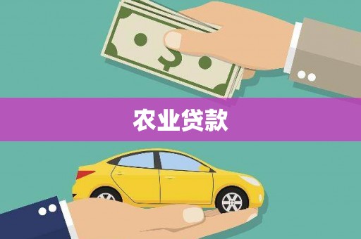 昭苏农业贷款