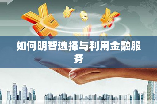 昭苏如何明智选择与利用金融服务