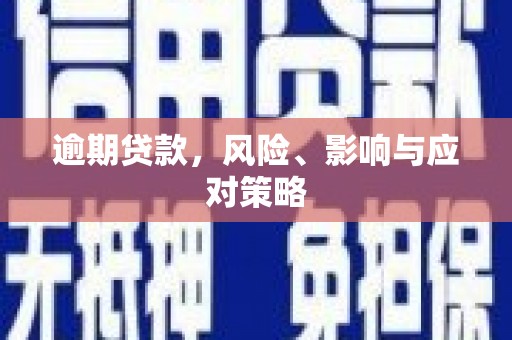 昭苏逾期贷款，风险、影响与应对策略