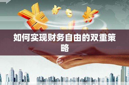 昭苏如何实现财务自由的双重策略