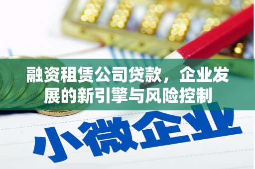 昭苏融资租赁公司贷款，企业发展的新引擎与风险控制