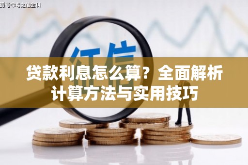 昭苏贷款利息怎么算？全面解析计算方法与实用技巧