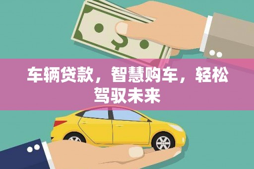 昭苏车辆贷款，智慧购车，轻松驾驭未来