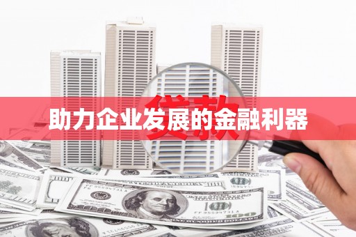 昭苏助力企业发展的金融利器