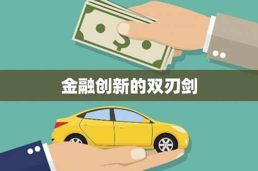 昭苏金融创新的双刃剑
