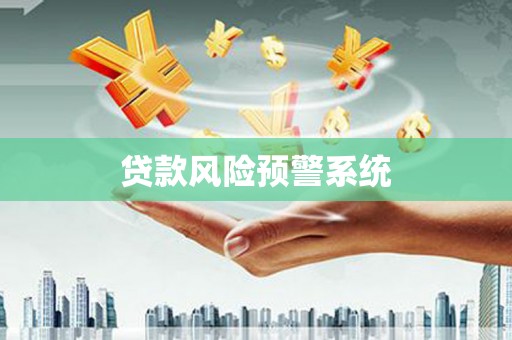 昭苏贷款风险预警系统